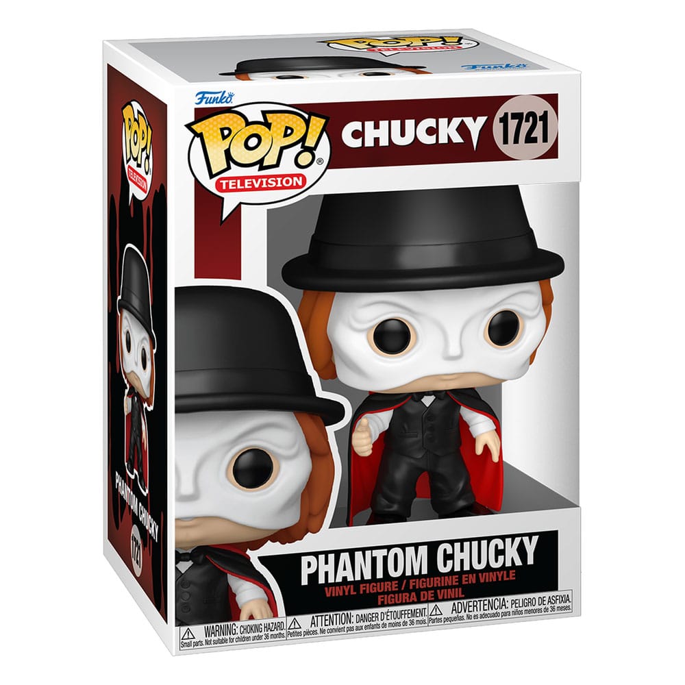 Chucky Pop! Televisie vinyl figuur Phantom Chucky 9 cm