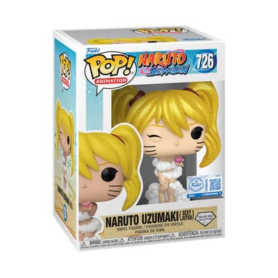Naruto Pop! Animatie Vinyl Figuur Naruto (sexy jutsu) Diamondcollectie Heo Exclusieve editie 9 cm