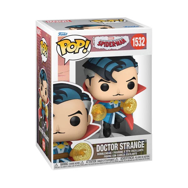 Spider-Man Pop! Wonder vinyl figuur arts Strange 9 cm