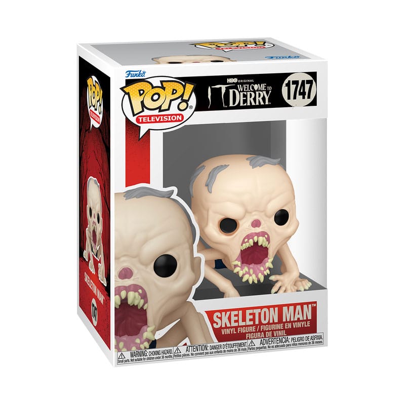 Het-Welkom bij Derry POP! Plus vinylfiguur skelet man 9 cm