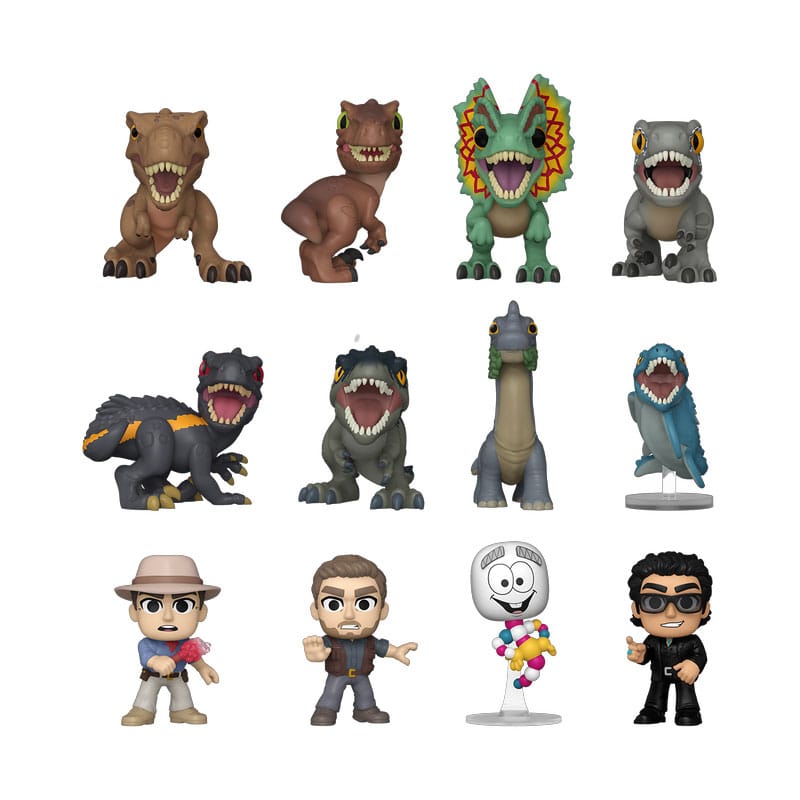 Jurassic World minifiguren P&W 5 cm display (12)