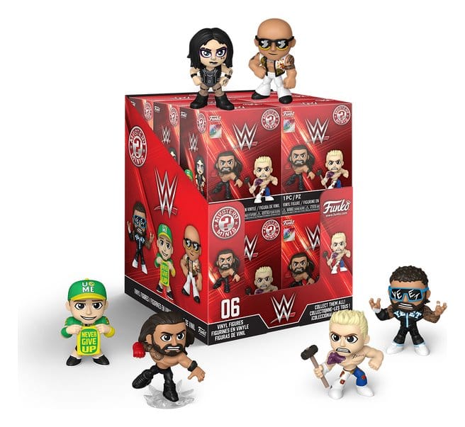 WWE minifiguren PDQ 5 cm display (12)