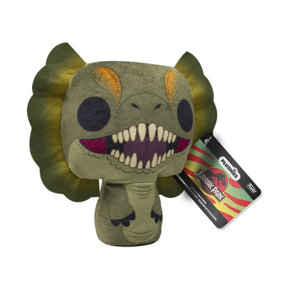 Jurassic Park pluche figuur dilophosaurus 18 cm