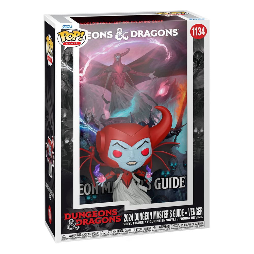 Kerkers & Draken POP! Boekomslag Vinyl Figuur 2024 Dungeon Master's Guide - Venger 9 cm