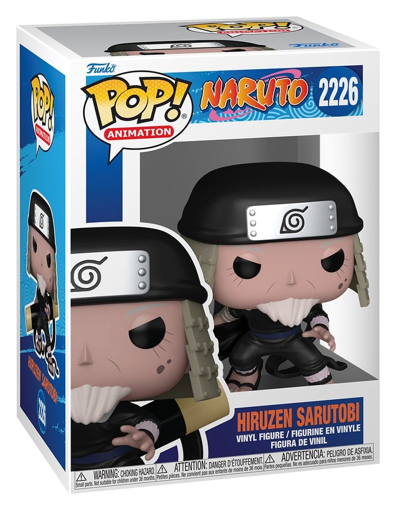 Naruto Klassieke POP! Animatie Vinylfiguur Hiruzen 9 cm