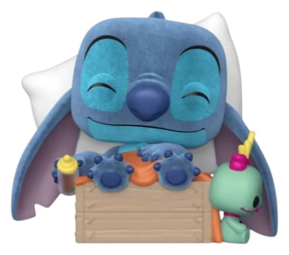 Lilo & Stitch POP! Plus Vinyl Figuur Slapende Stitch in Doos *Exclusieve versie* 9 cm