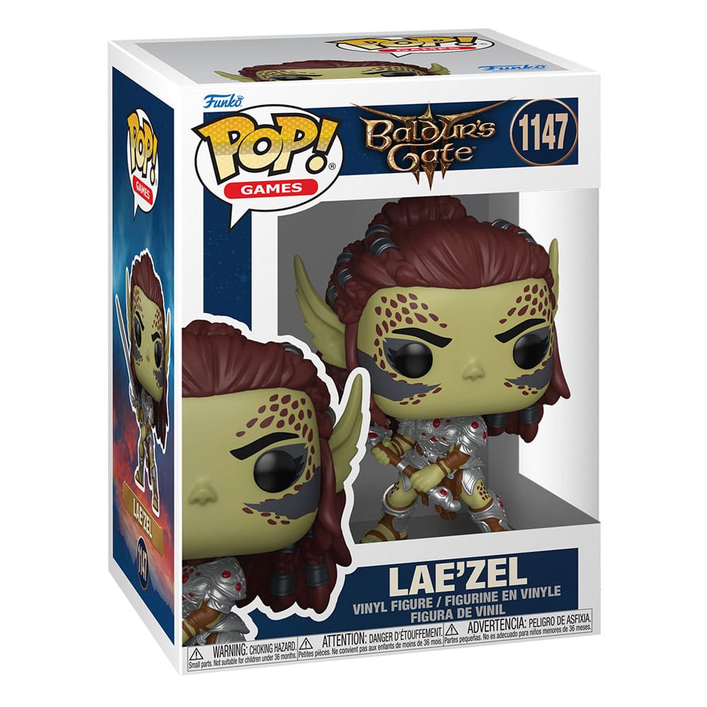 Baldur's Gate 3 POP! Games Vinylfiguur Lae'zel met zwaard 9 cm