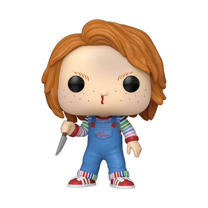 Chucky POP! Movies Vinylfiguur Chucky (Bloedige Neus) 9 cm