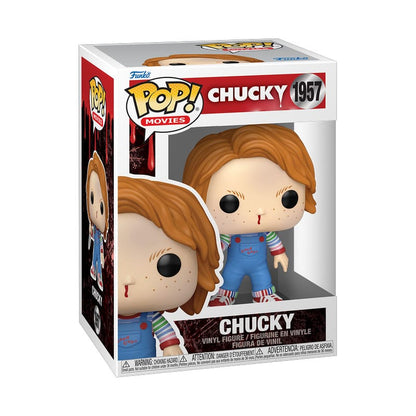 Chucky POP! Movies Vinylfiguur Chucky (Bloedige Neus) 9 cm