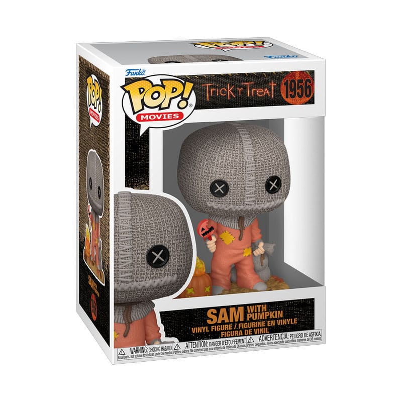 Trick 'r Treat POP! Vinylfiguur Sam met Pompoen 9 cm