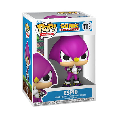Sonic the Hedgehog Pop! Games vinyl figuur espio de kameleon 9 cm