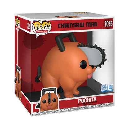 Kettingzaag Man supergrote Jumbo POP! Vinylfiguur Pochita 25 cm