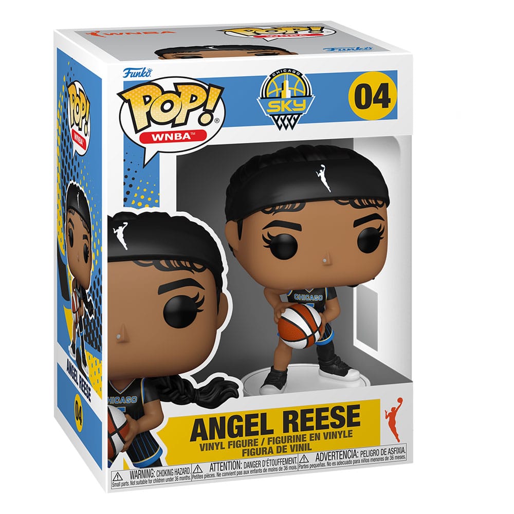 Wnba pop! Vinyl figuur Chicago Sky: Angel Reese 9 cm