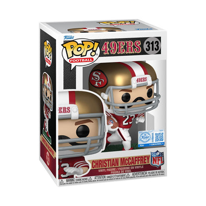 NFL: Legendes POP! Sportvinylfiguur 49ers - Christian McCaffrey (TB) 9 cm