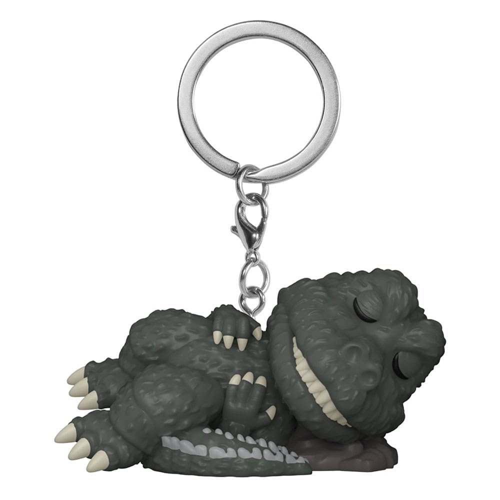 Godzilla Pocket POP! Vinyl sleutelhangers 4 cm Sleeping Godzilla-display (12)