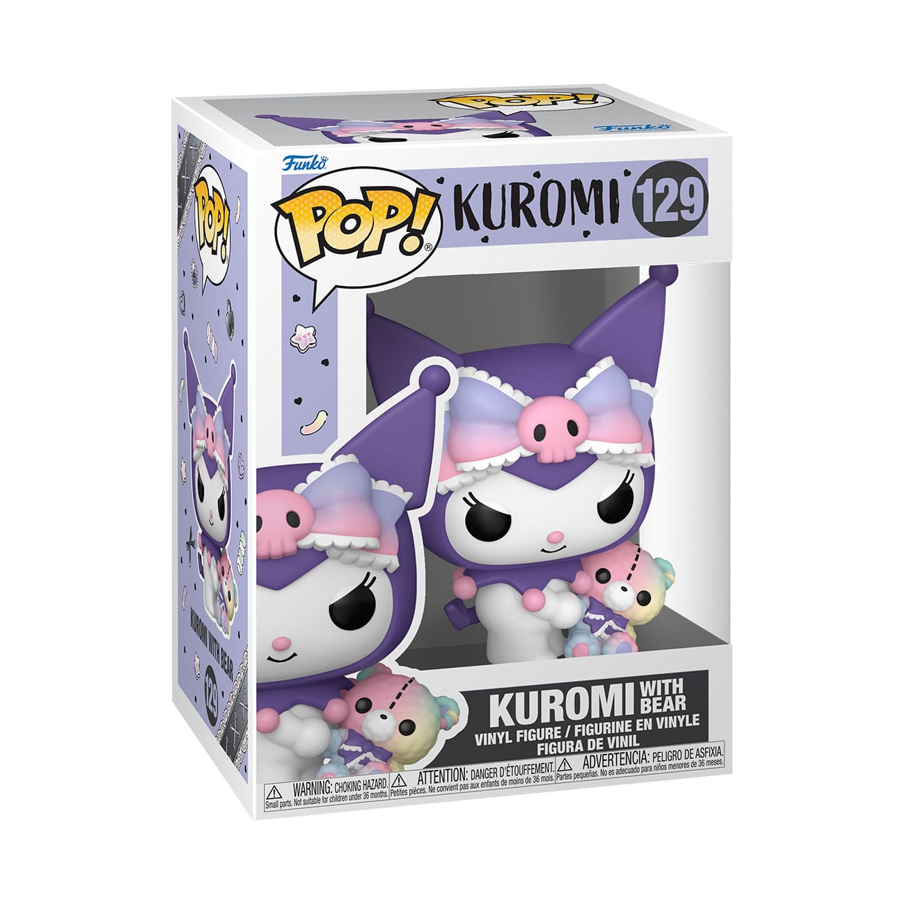 Sanrio POP!&Buddy animatie vinylfiguren Kuromi met beer 9 cm
