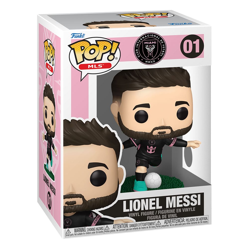 MLS-POP! Sportvinylfiguur Inter Miami - Lionel Messi (weg) 9 cm