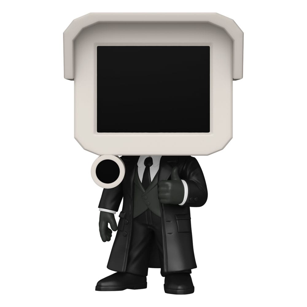 Skibidi toiletpop! Rotsen vinyl figuur cameraman 9 cm