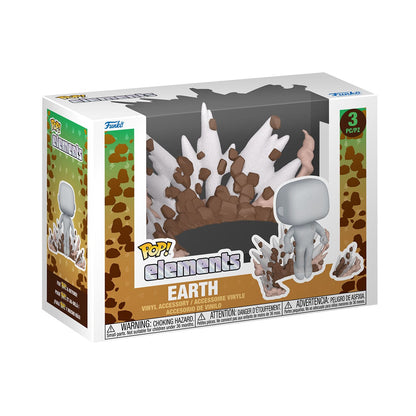 Aarde POP! Nooks Vinylfiguur Dirt/Rock 5 cm