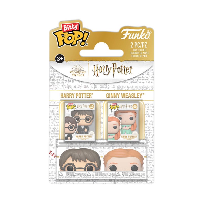 Harry Potter Bitty Pop! Vinyl Afbeelding 2-pack Harry & Ginny 2,5 cm
