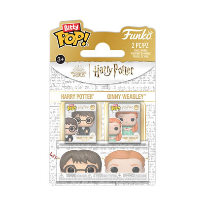 Harry Potter Bitty Pop! Vinyl Afbeelding 2-pack Harry & Ginny 2,5 cm