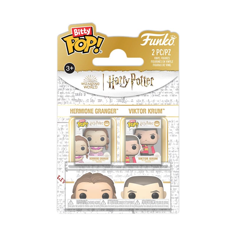 Harry Potter Bitty Pop! Vinyl Figuur 2-pack Hermione & Krum 2,5 cm