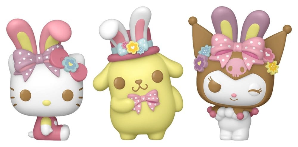 Hallo Kitty Pocket POP! Vinylfiguur Paasei 3-Pack HK 4 cm
