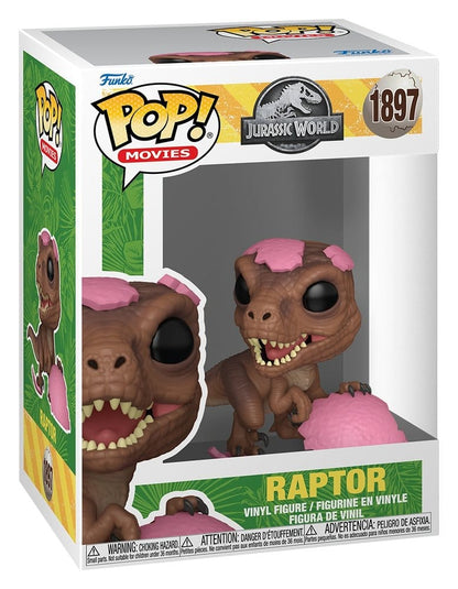 Jurassic Park POP! Films vinylfiguur SPRG- Raptor 9 cm