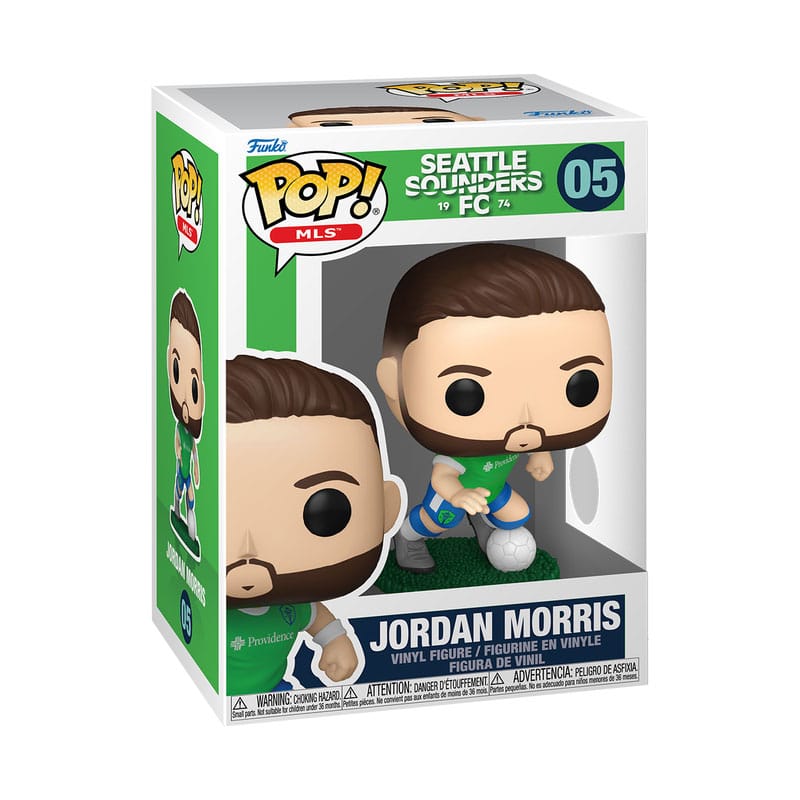 MLS POP! Sportvinyl figuur Sounders- Jordan Morris 9 cm