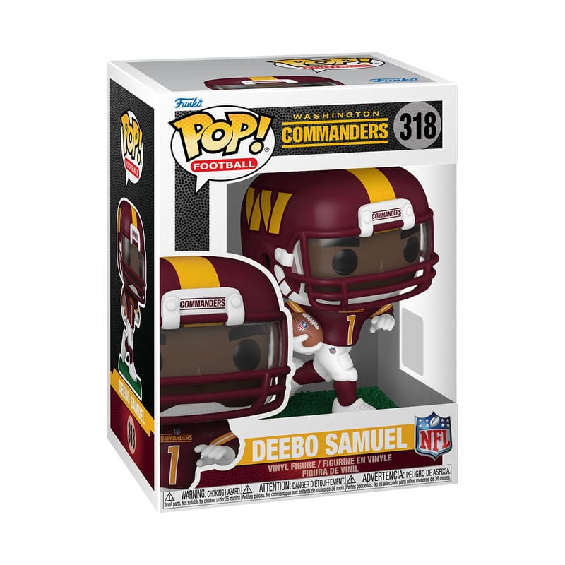 NFL: Legends Pop! Sportvinyl Figuur 49ers-deebo Samuel (nieuw) 9 cm