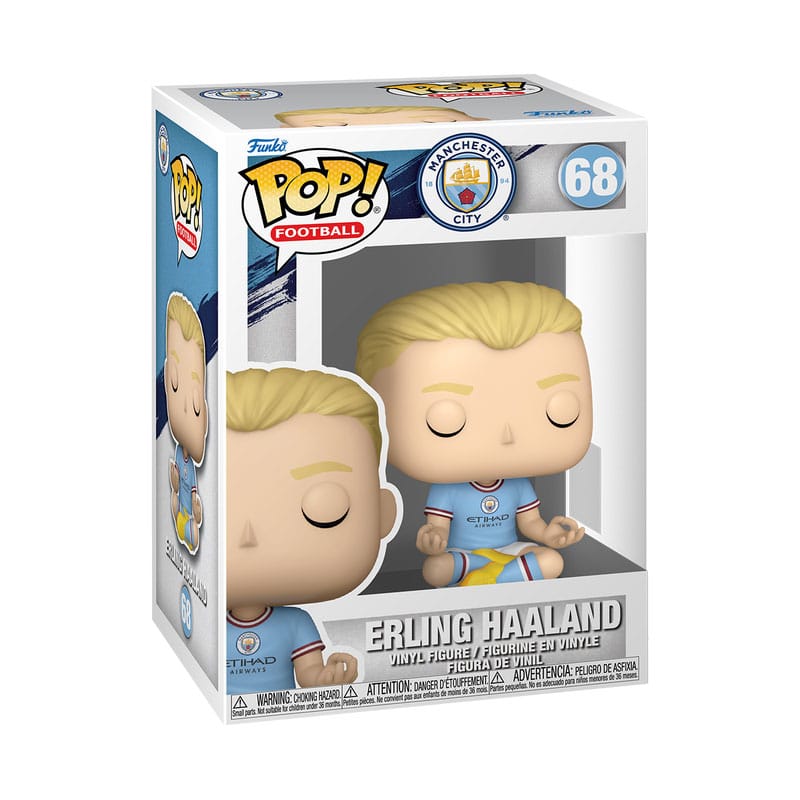 EFL POP! Voetbal vinylfiguur Manchester City - Erling Haaland 9 cm