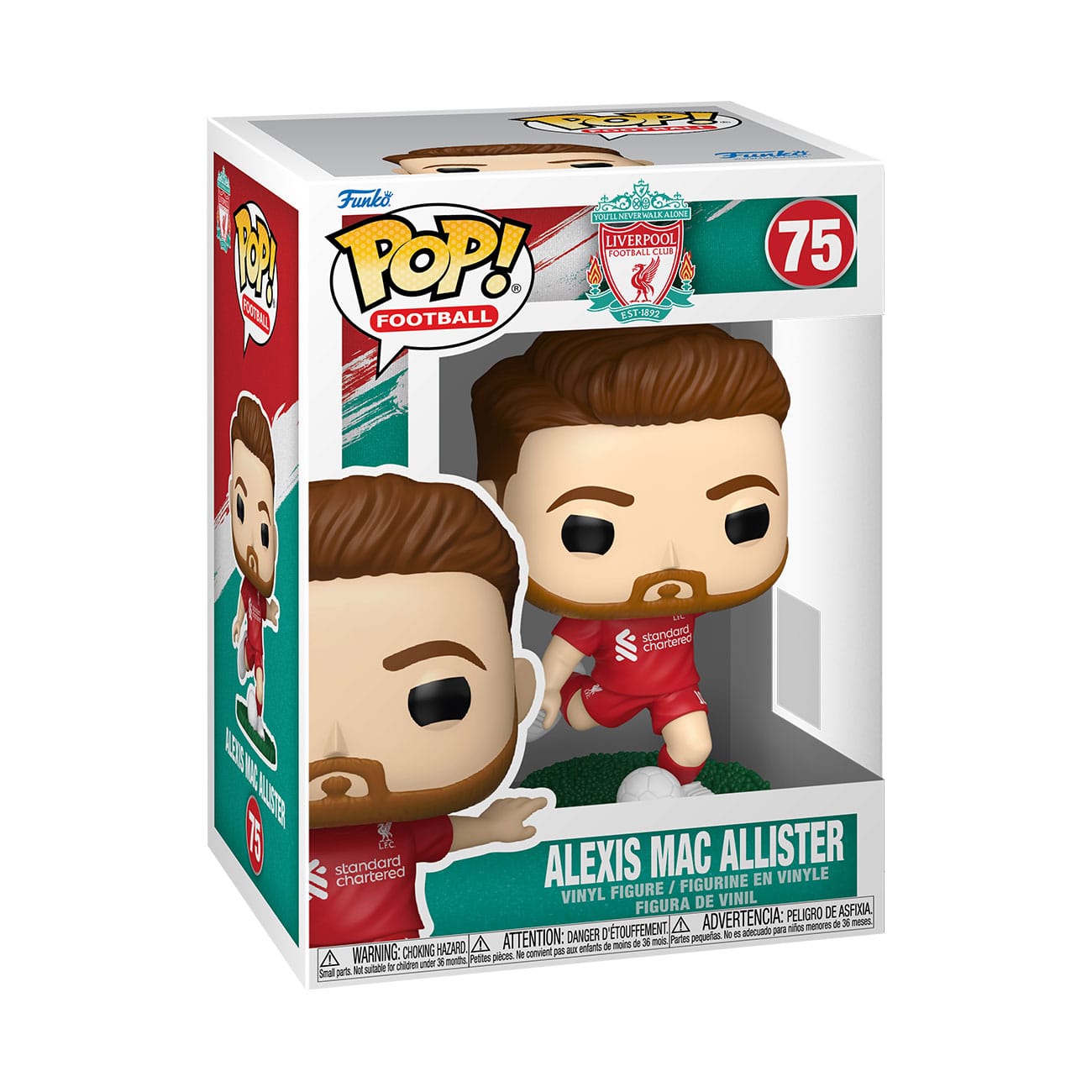 EFL POP! Voetbal vinylfiguur Liverpool - Alexis Mac Allister 9 cm