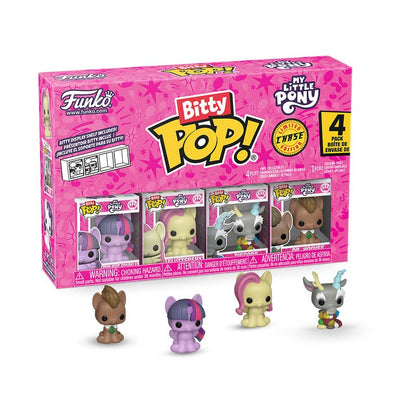 Mijn kleine pony Bitty POP! Vinylfiguren 4-pack TwilightSparkle met kanaal 2,5 cm