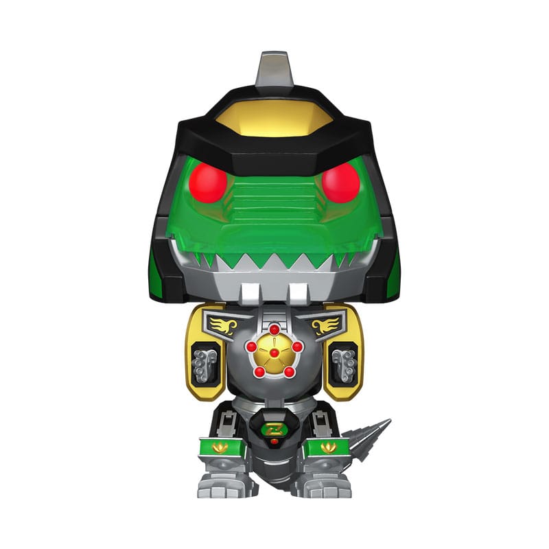 Hasbro Bitty POP! Bots Figuur PR- Dragon Zord met GR Ranger 11,7 cm