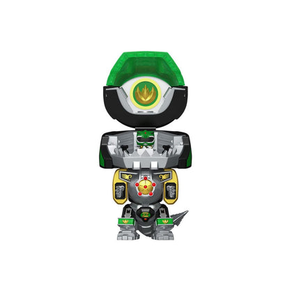 Hasbro Bitty POP! Bots Figuur PR- Dragon Zord met GR Ranger 11,7 cm