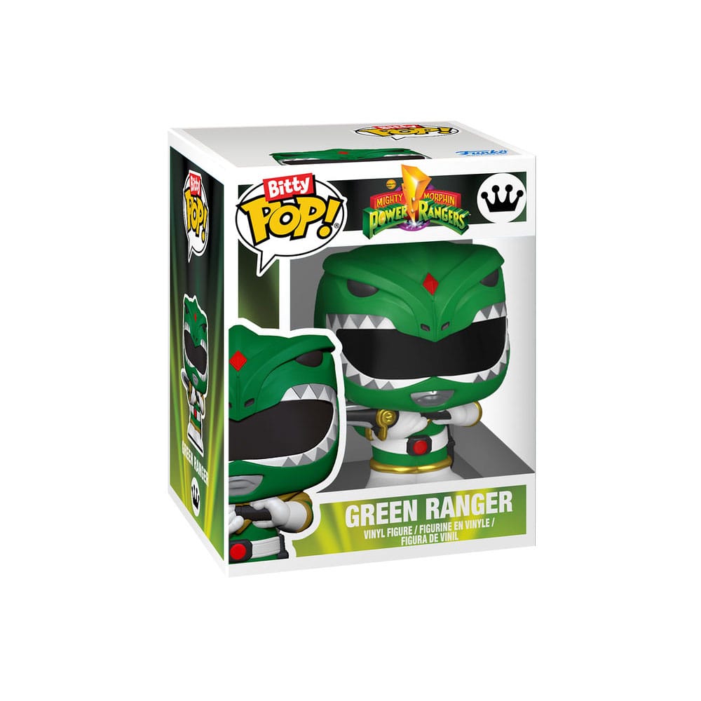 Hasbro Bitty POP! Bots Figuur PR- Dragon Zord met GR Ranger 11,7 cm