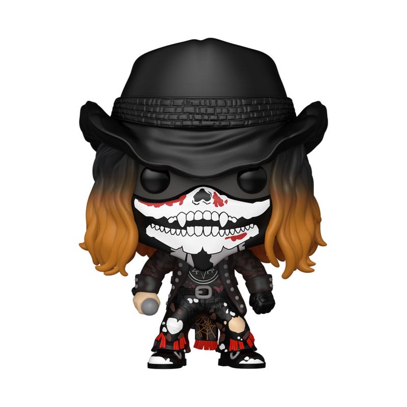 Rob Zombie POP! Rocks vinylfiguur Rob Zombie met bandana 9 cm