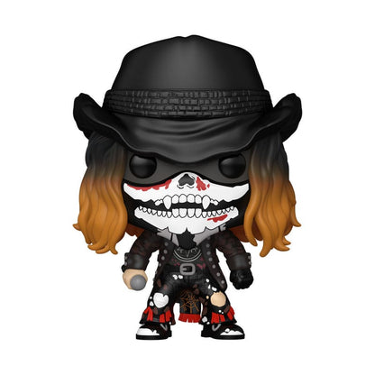 Rob Zombie POP! Rocks vinylfiguur Rob Zombie met bandana 9 cm