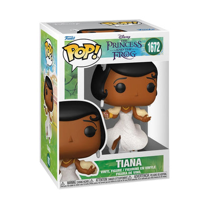 Prinses en de Kikker POP! Disney Vinyl Figuur Tiana met Glitters 9 cm