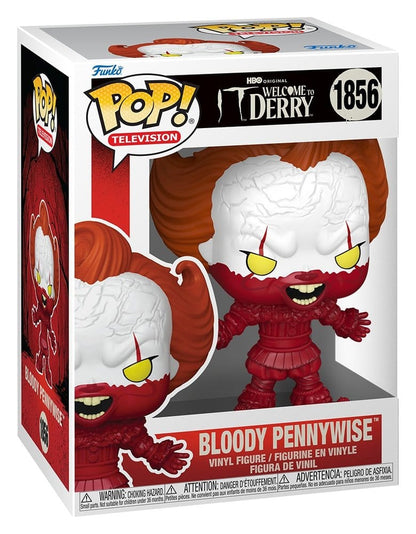 Het: Welkom bij Derry POP! Televisievinylfiguur Bloody Pennywise 9 cm