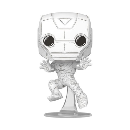 Wonder POP! Vinylfiguur geschetst - Iron Man 9 cm