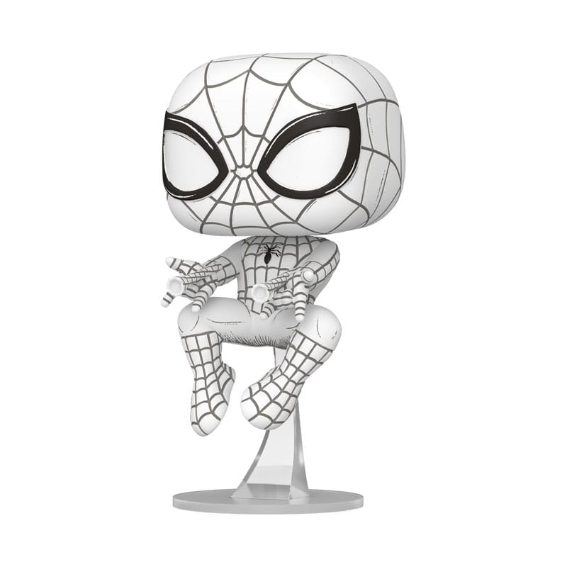 Wonder POP! Vinylfiguur geschetst - Spider-Man 9 cm