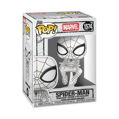 Wonder POP! Vinylfiguur geschetst - Spider-Man 9 cm