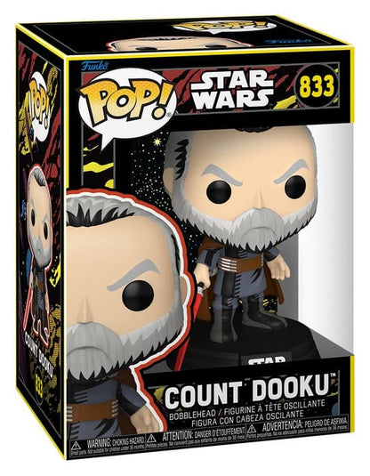 Star Wars: Mei de Vierde POP! Vinylfiguur Count Dooku (Retro) 9 cm