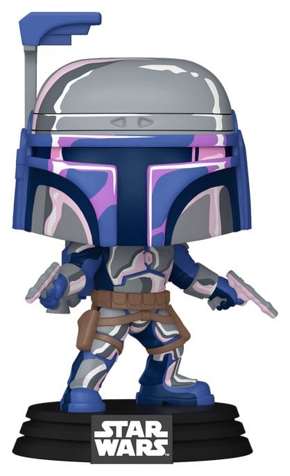 Star Wars: Mandalorian & Grogu POP! Vinylfiguur Jango Fett (Retro) 9 cm
