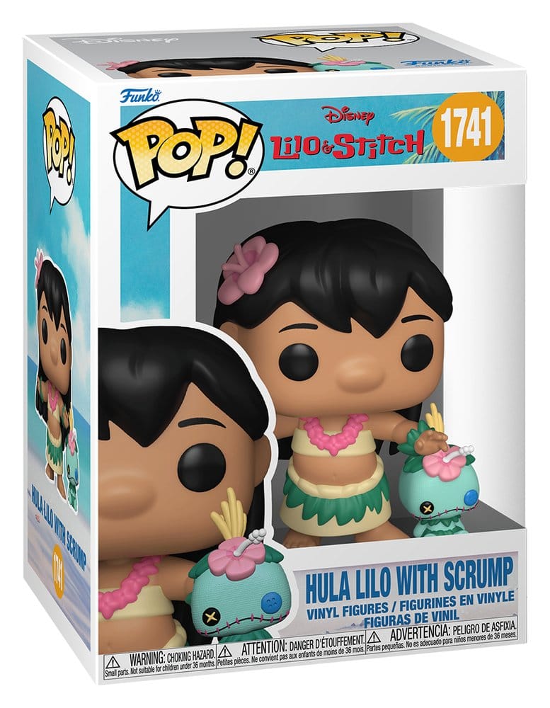 Lilo & Stitch POP! Vinylfiguur Hula Lilo met Scrump 9 cm