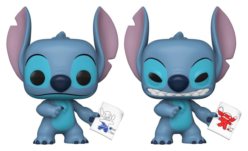Lilo & Stitch POP! Vinyl figuursteek met stemmingsgrafiek met Chase 9 cm assortiment (6)