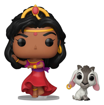 De klokkenluider van de Notre Dame POP! Vinylfiguur Esmeralda & Djali 9 cm