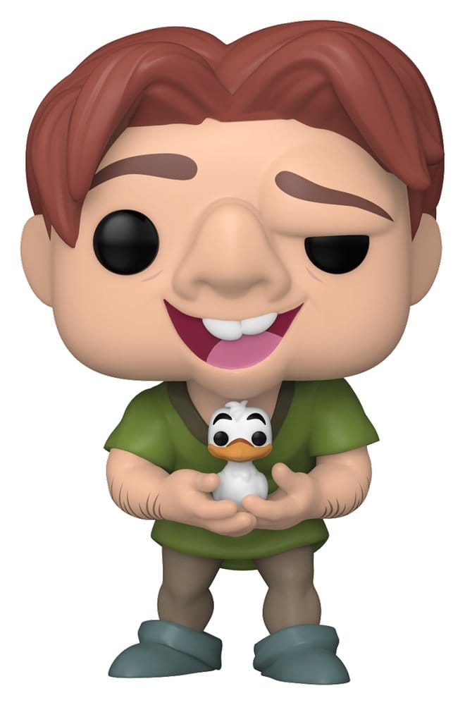 De klokkenluider van de Notre Dame POP! Vinylfiguur Quasimodo met Vogel 9 cm