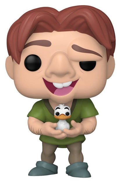 De klokkenluider van de Notre Dame POP! Vinylfiguur Quasimodo met Vogel 9 cm